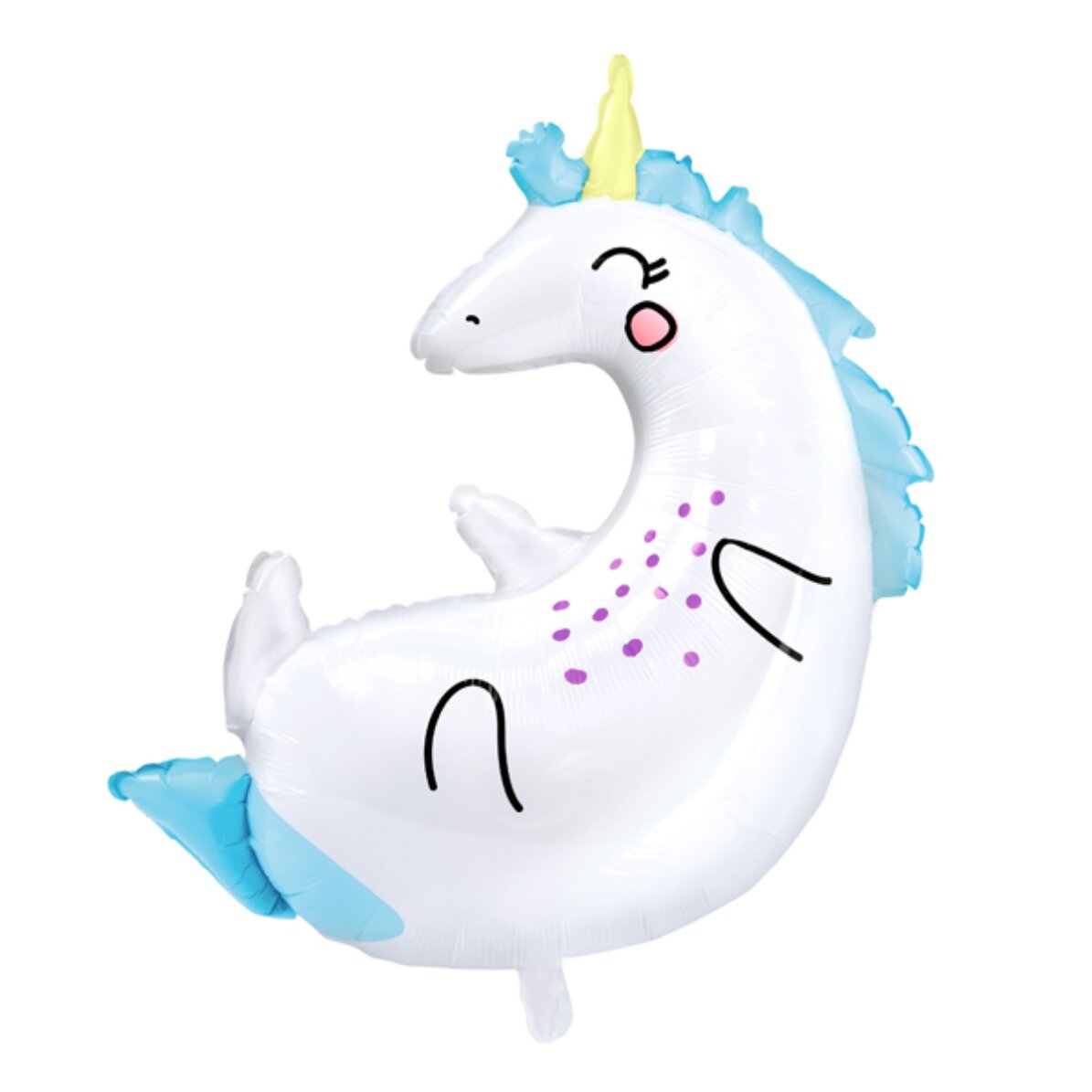 Ballon - Witte eenhoorn