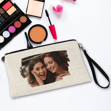 Personalised cosmetics bag with a photo - Brush