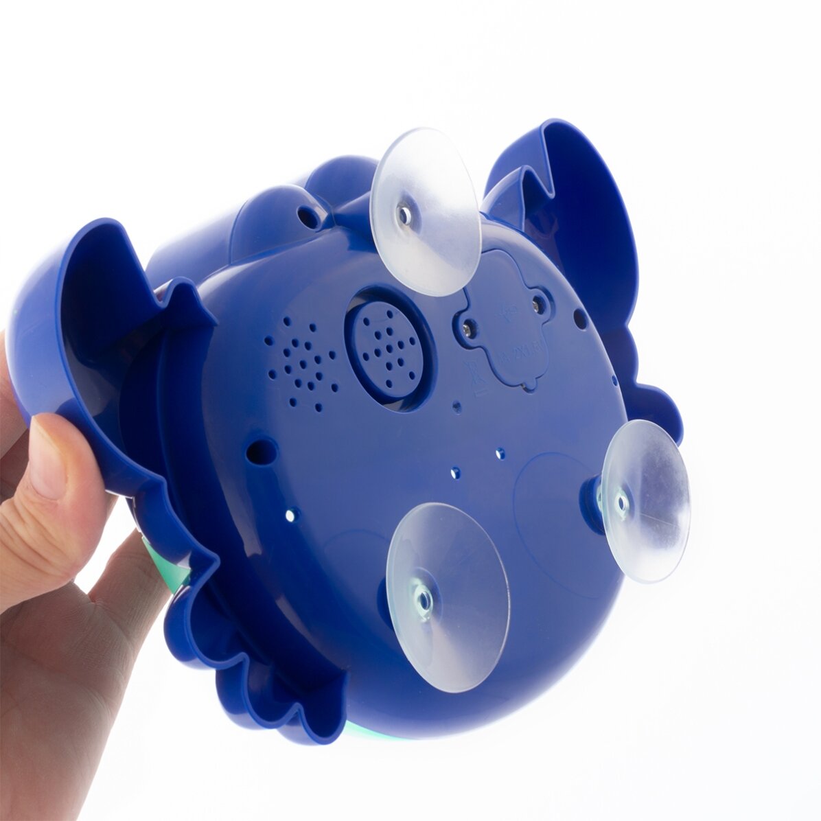 Badspeeltje - muzikale krab met ballonnenuitlaat
