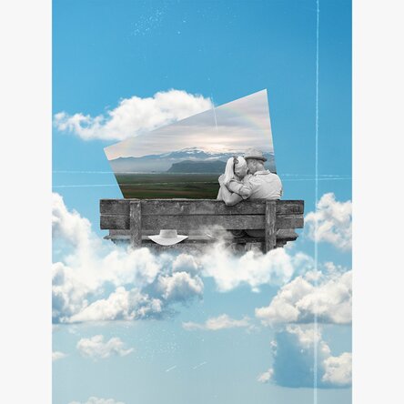 Poster Love Among the Clouds