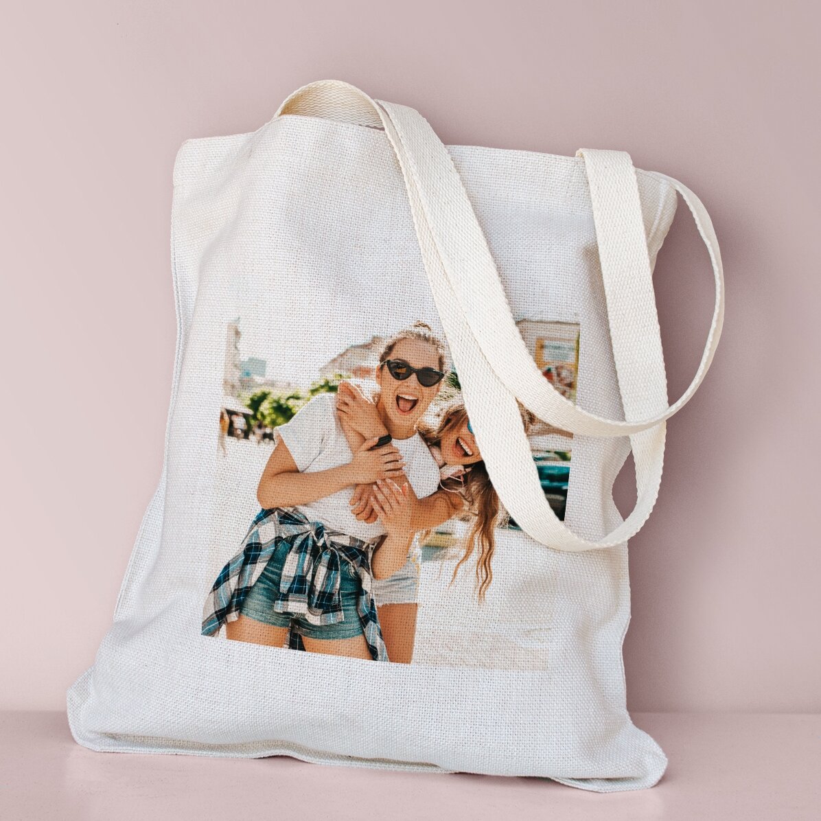 Gepersonaliseerde tas met foto