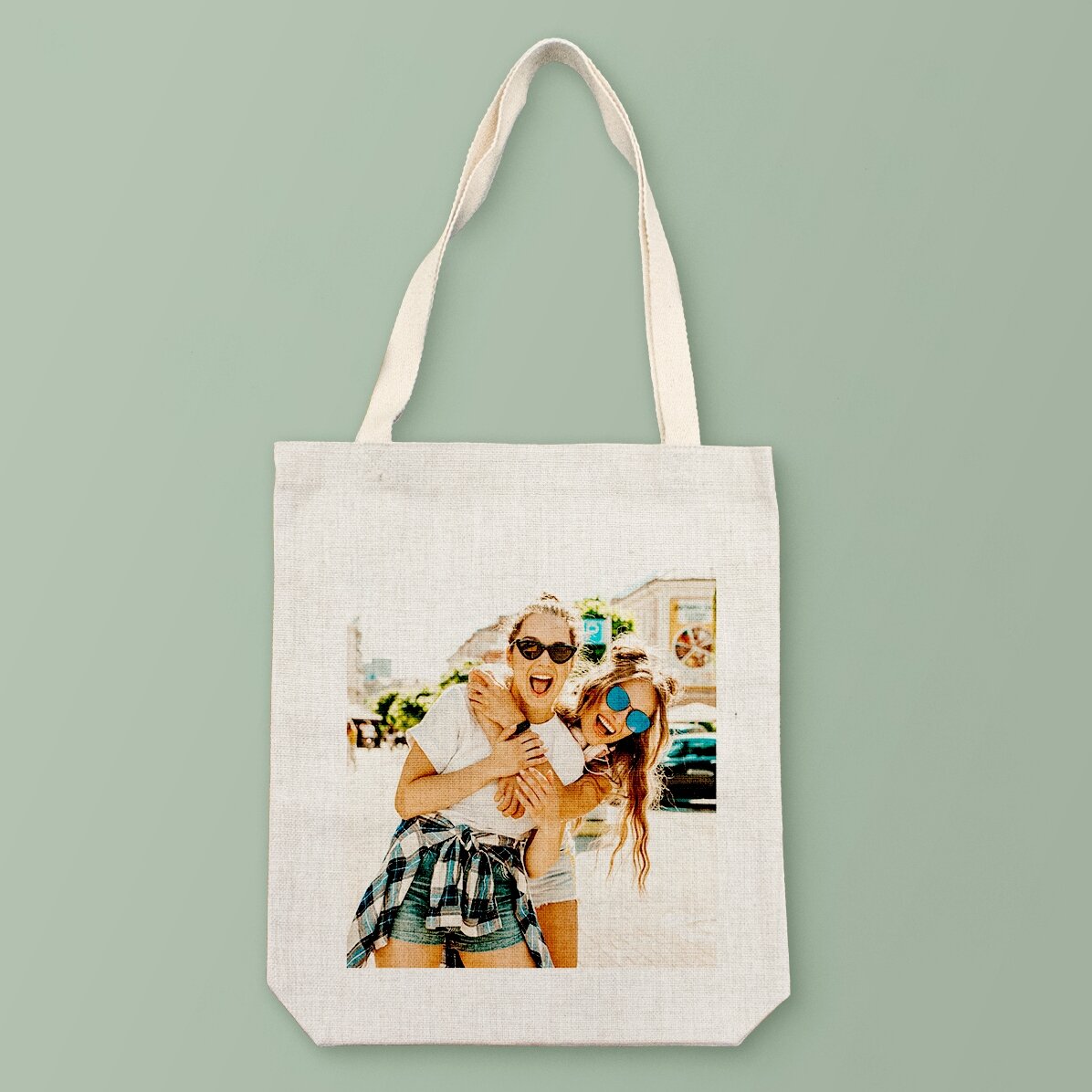 Gepersonaliseerde tas met foto