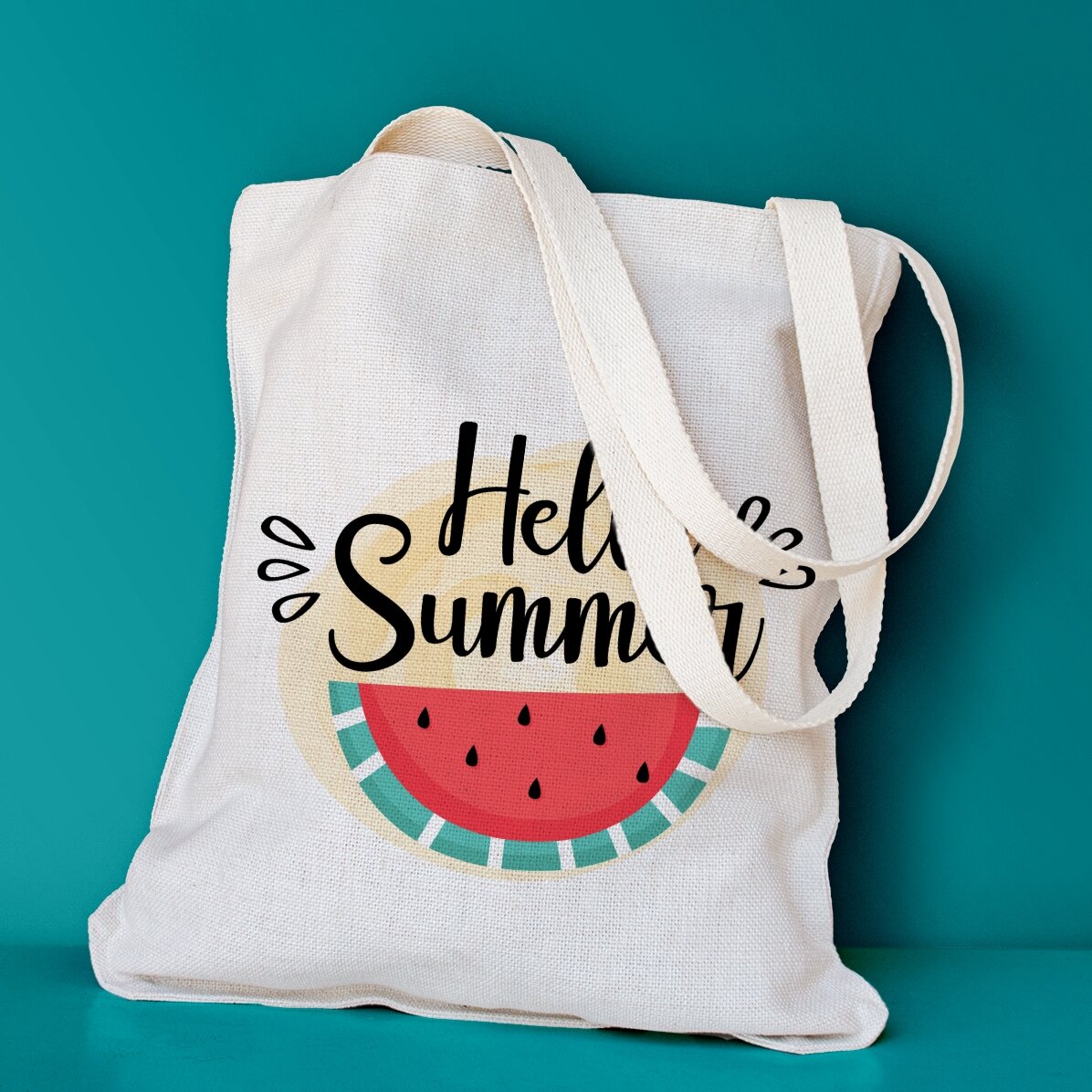 Gepersonaliseerde tas - Hello, summer