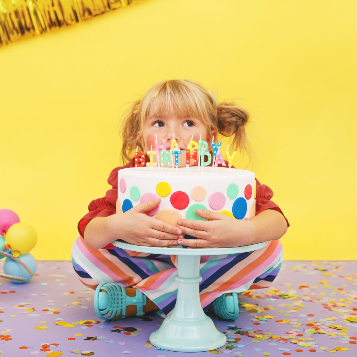 Taartkaarsjes - Happy Birthday-set