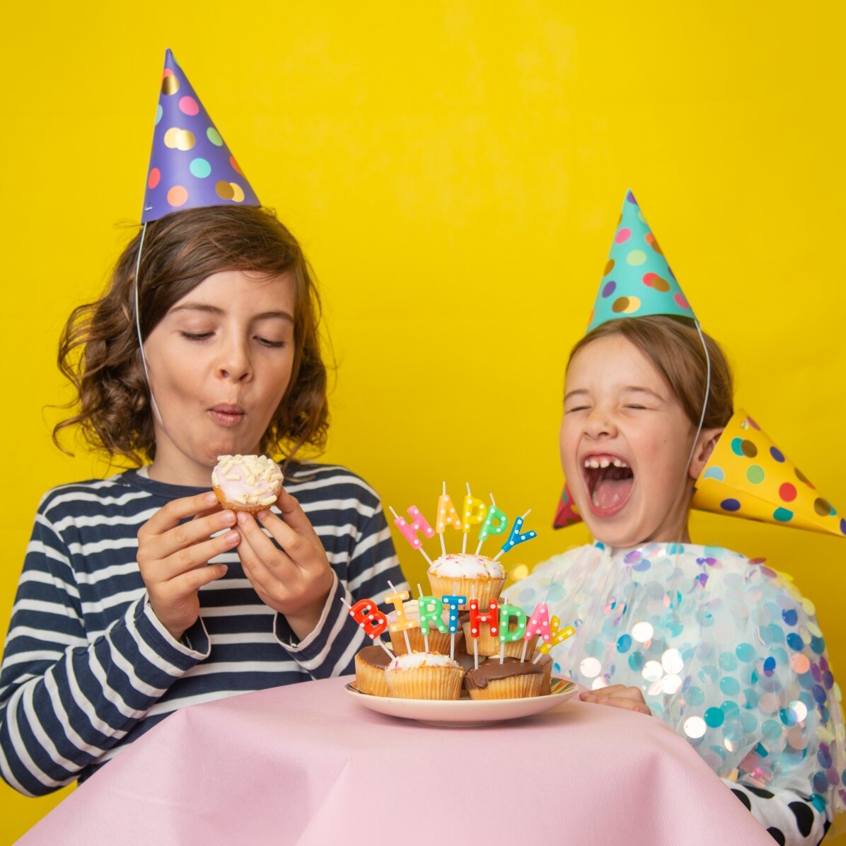 Taartkaarsjes - Happy Birthday-set