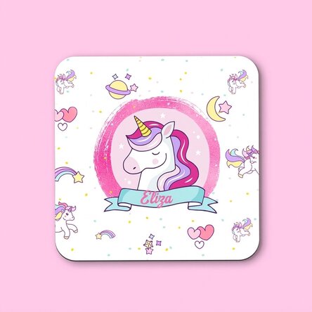 Personalised cup holder with text for girls