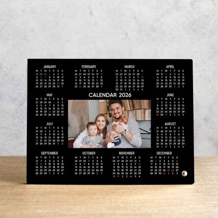 Op maat gemaakte bureau-klemmen met kalender