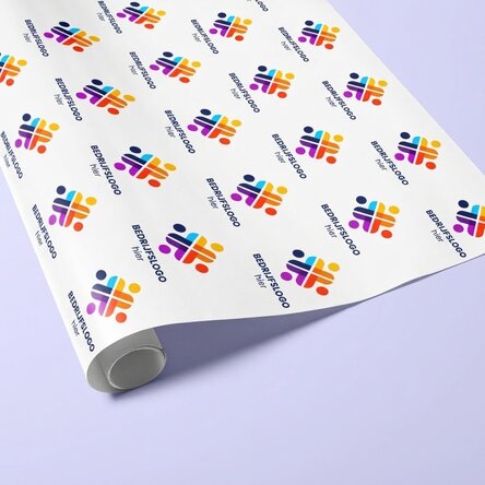 Cadeaupapier op maat met logo