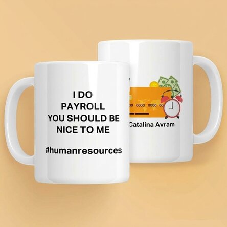 Personalised mug with text - HR