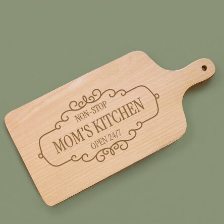 Personalised chopping board with message - Non-Stop
