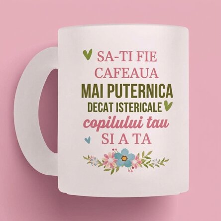 Gepersonaliseerde mok met tekst - Koffie
