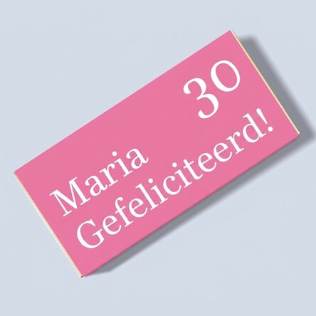 Chocolade op maat - Gelukkige verjaardag