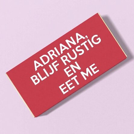 Chocolade op maat - KEEP CALM