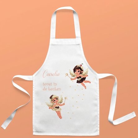 Op maat gemaakte set voor kinderen met tekst - Magie in de keuken