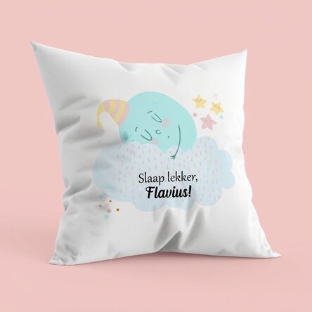 Gepersonaliseerd kussen met tekst - Sweet dreams