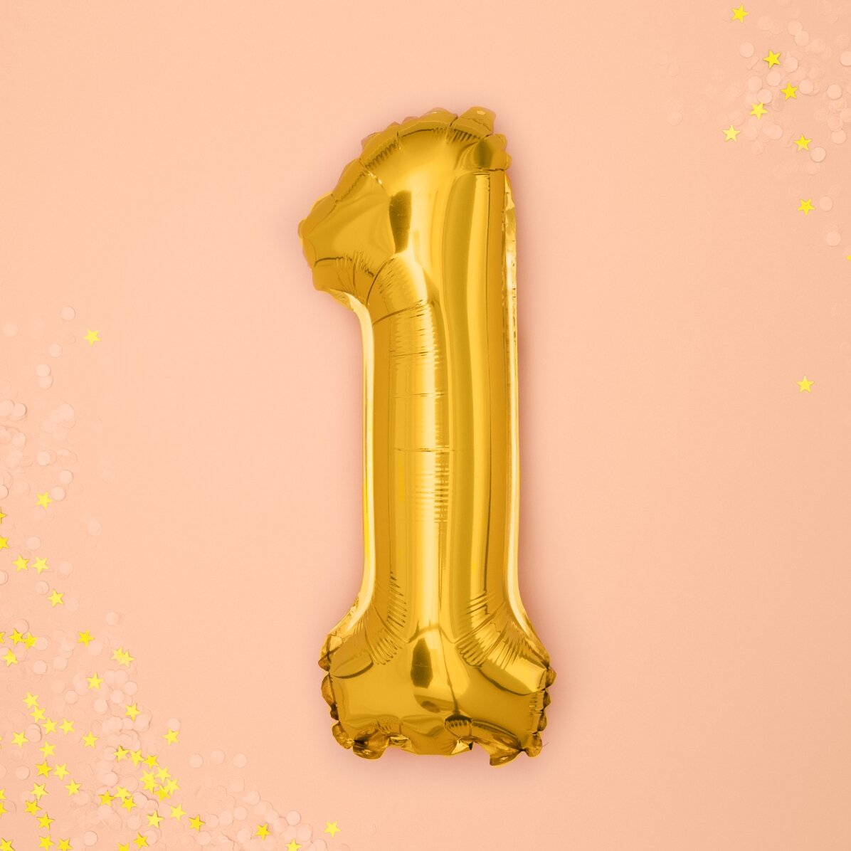 Ballonnen - Gouden cijfers 35 cm
