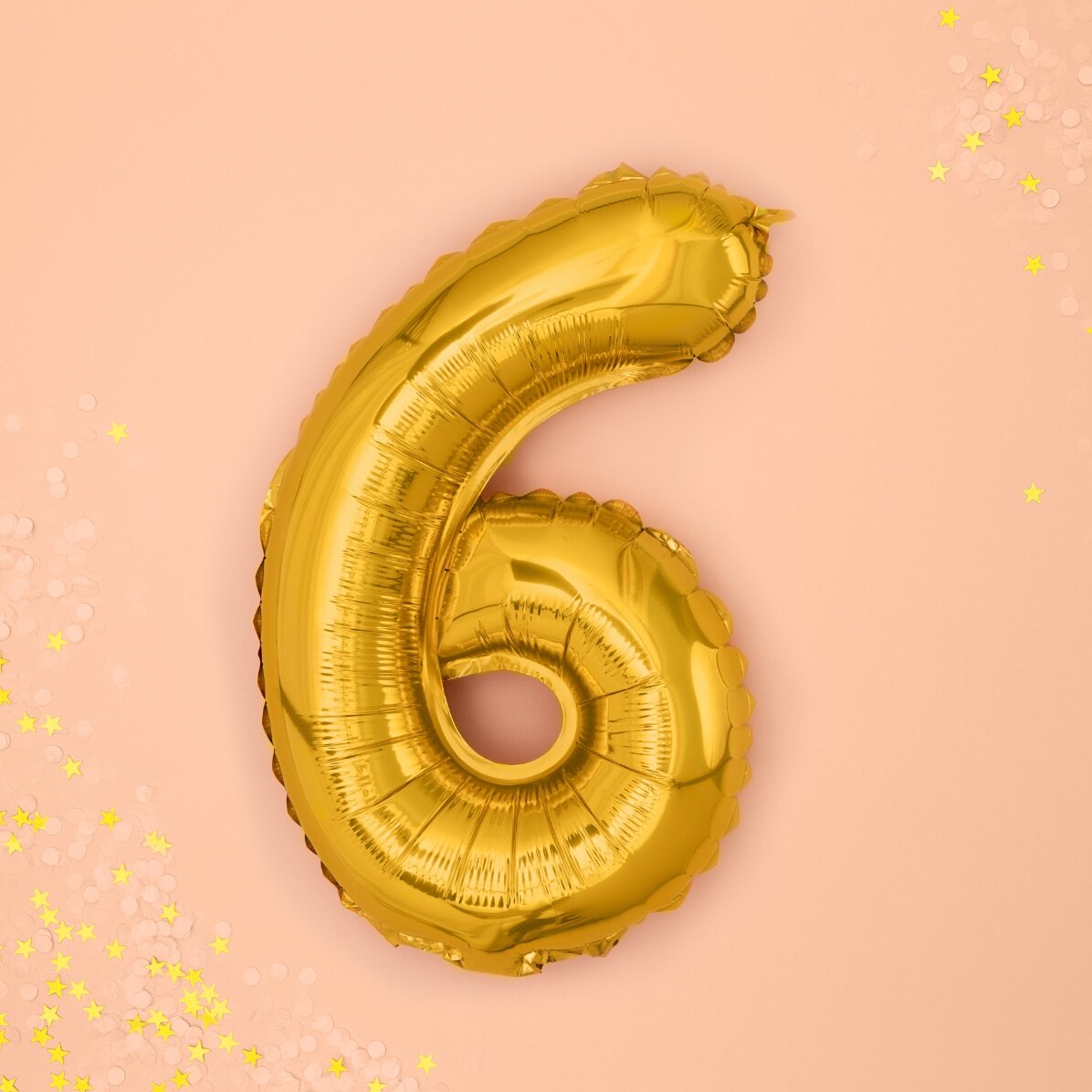 Ballonnen - Gouden cijfers 35 cm
