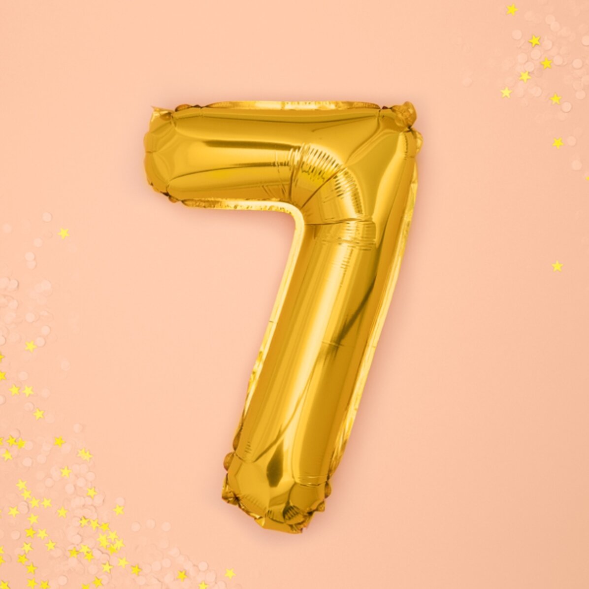 Ballonnen - Gouden cijfers 35 cm