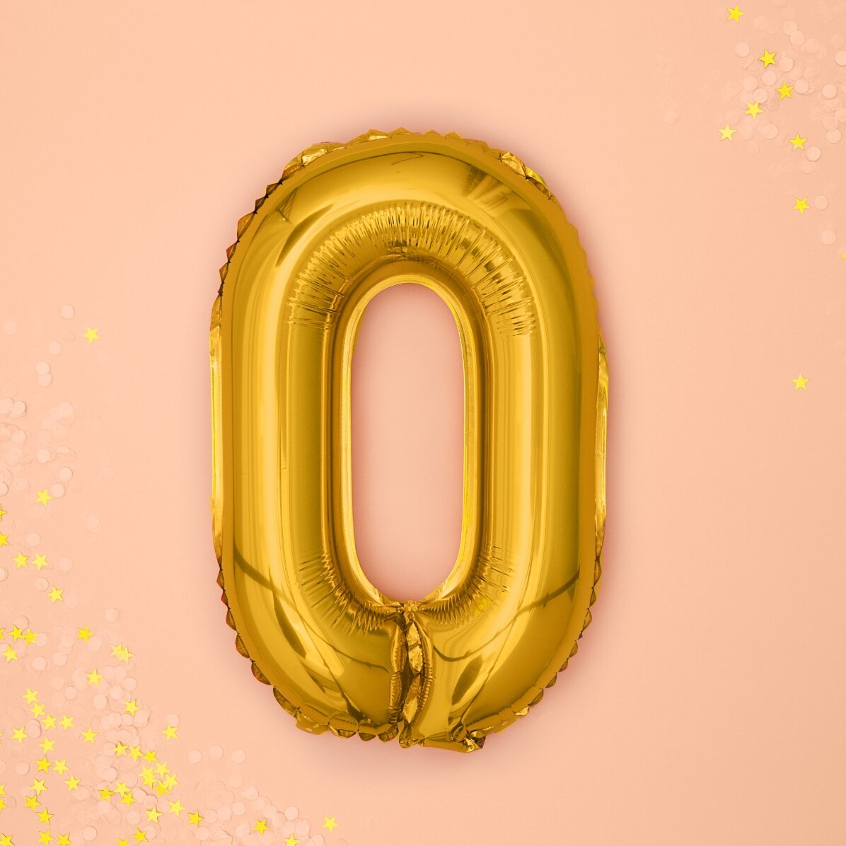 Ballonnen - Gouden cijfers 35 cm