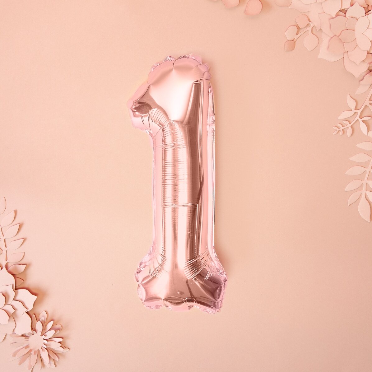 Ballonnen - Roze cijfers 35 cm