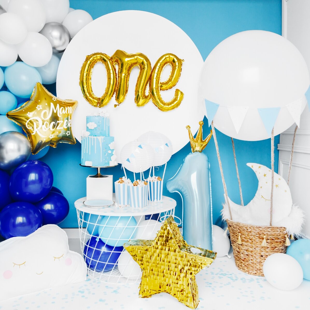 Ballon met het cijfer 1 - Prince