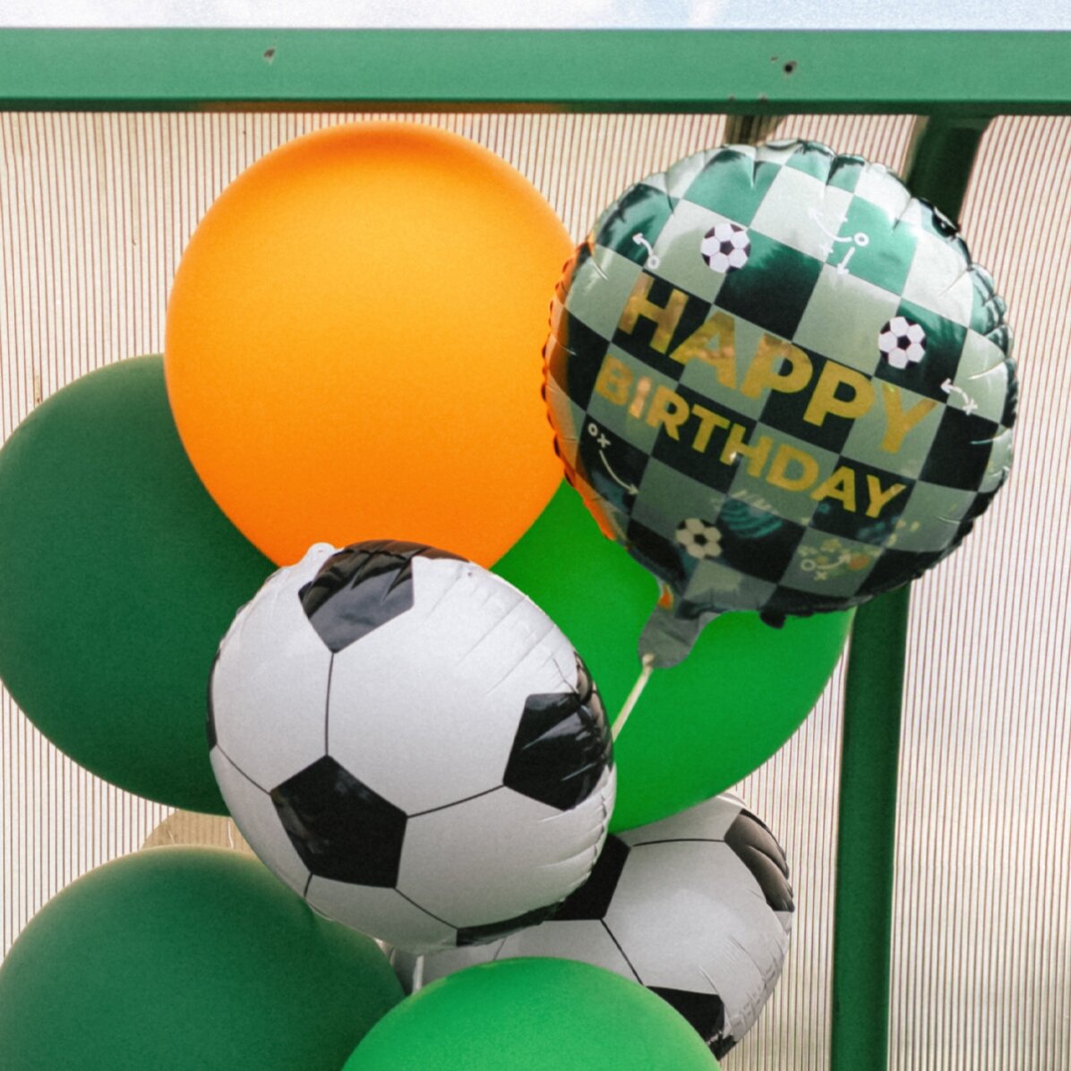 Ballon - Voetbal Happy Birthday