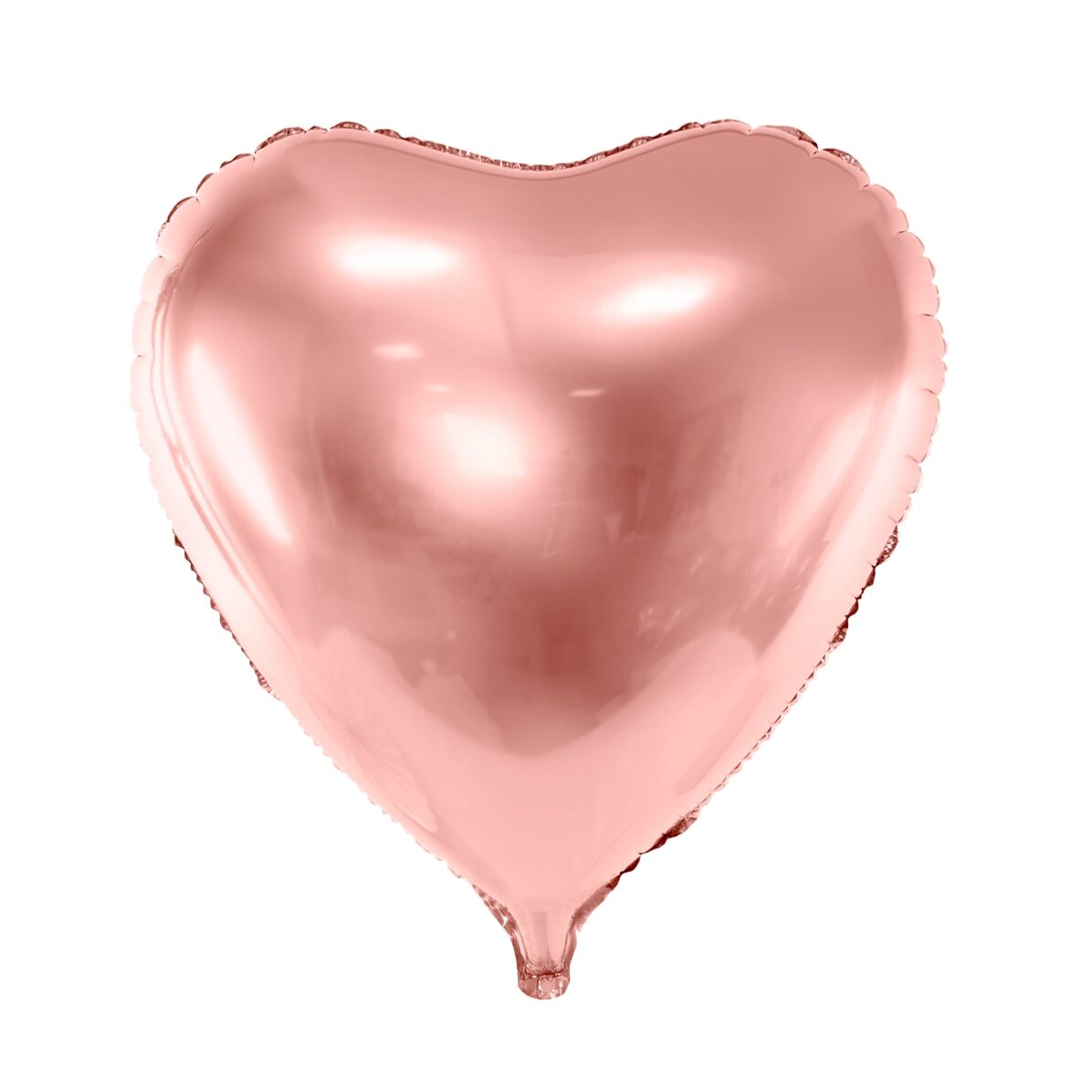 Ballon - Hart, roségoud, 68 cm