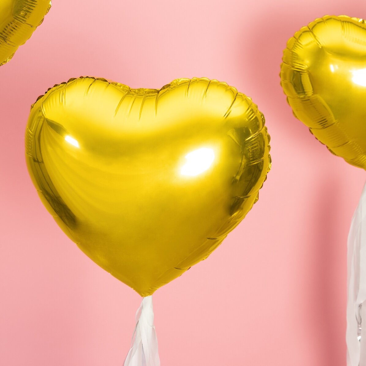 Ballon - Gouden hart 45 cm