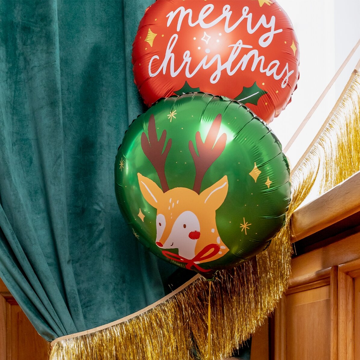Ballon - Vrolijk Kerstfeest