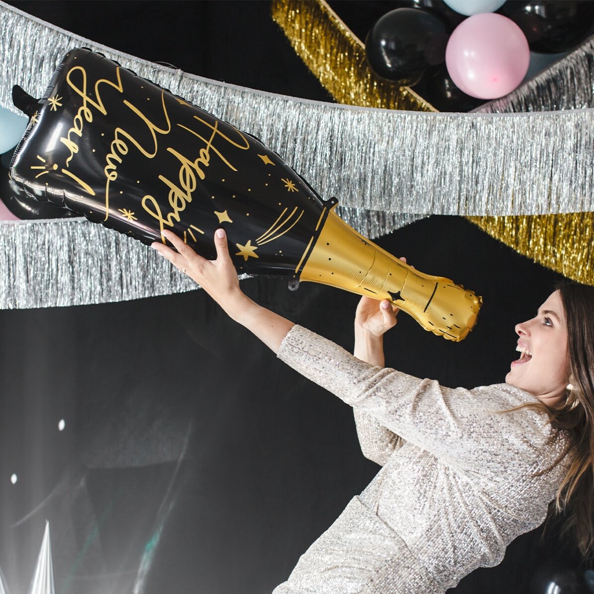 Ballon - Champagnefles