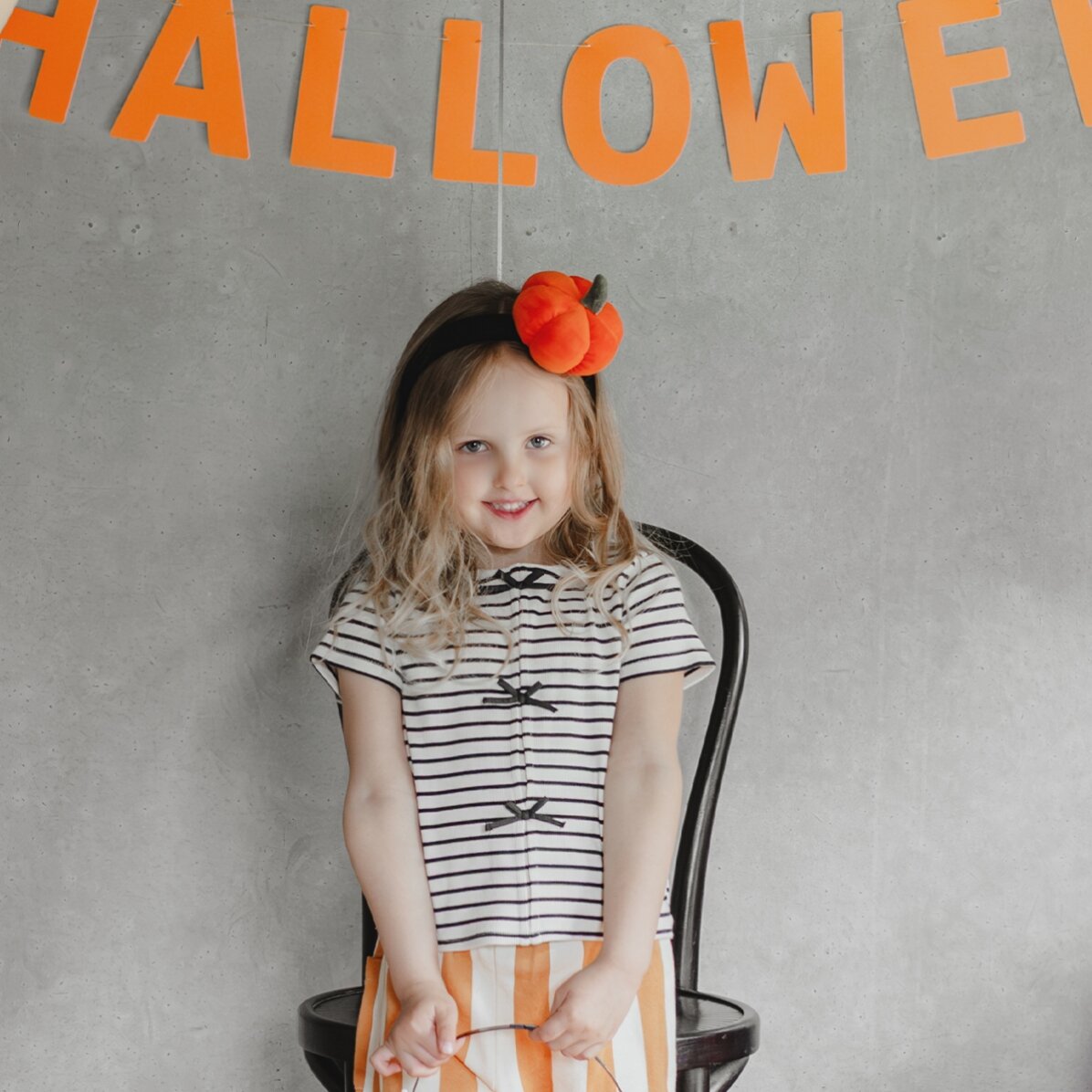 Halloween-kroon - Pompoen