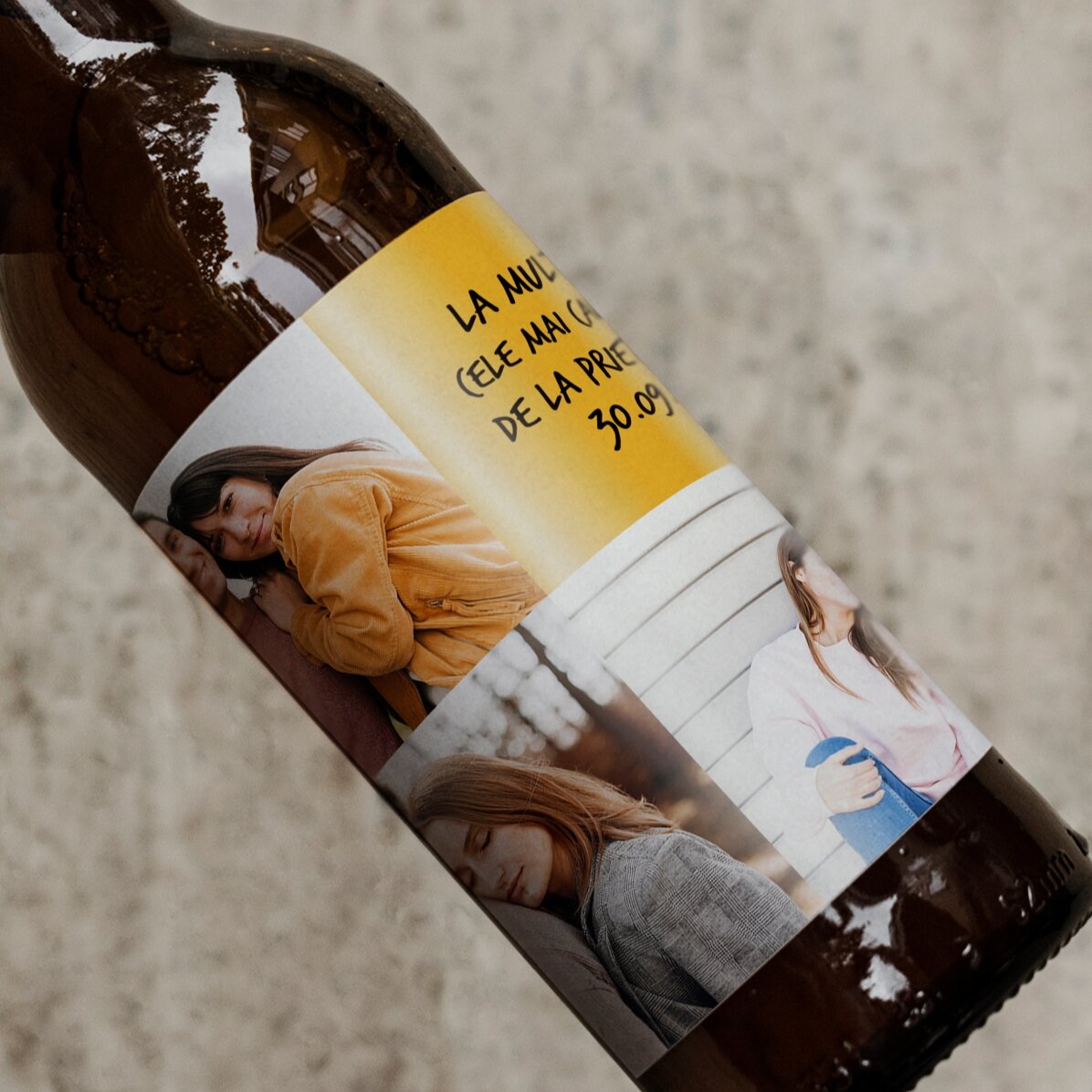 Bier met 3 foto