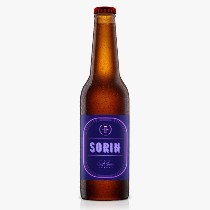 Bier met naam erop