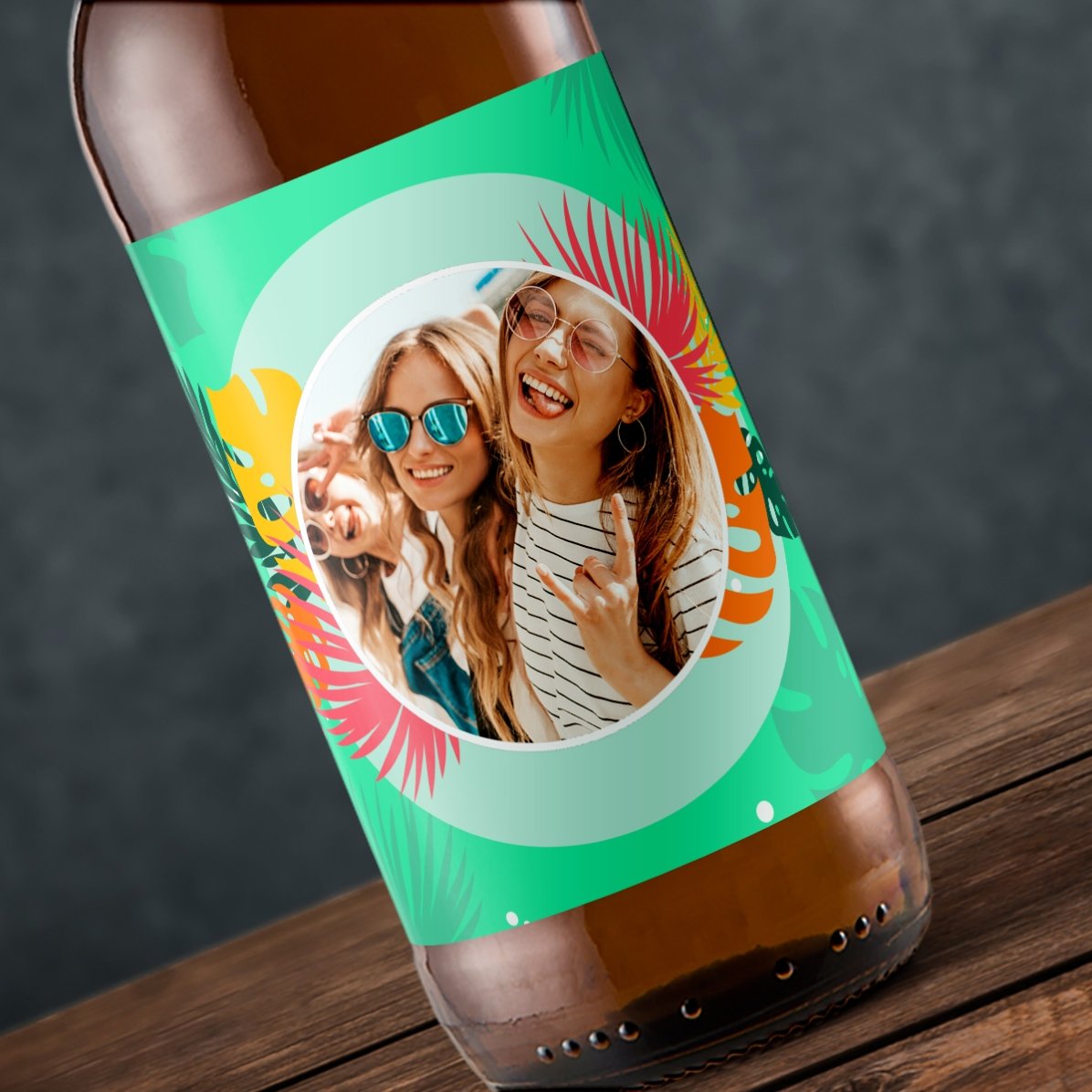 Bier met eigen foto - Colourful summer