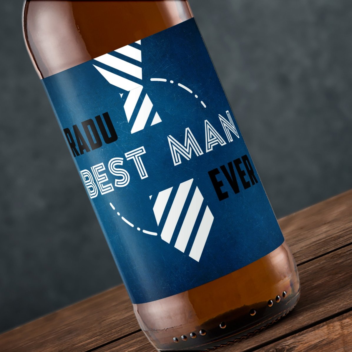 Bier met gepersonaliseerde tekst - Getuige