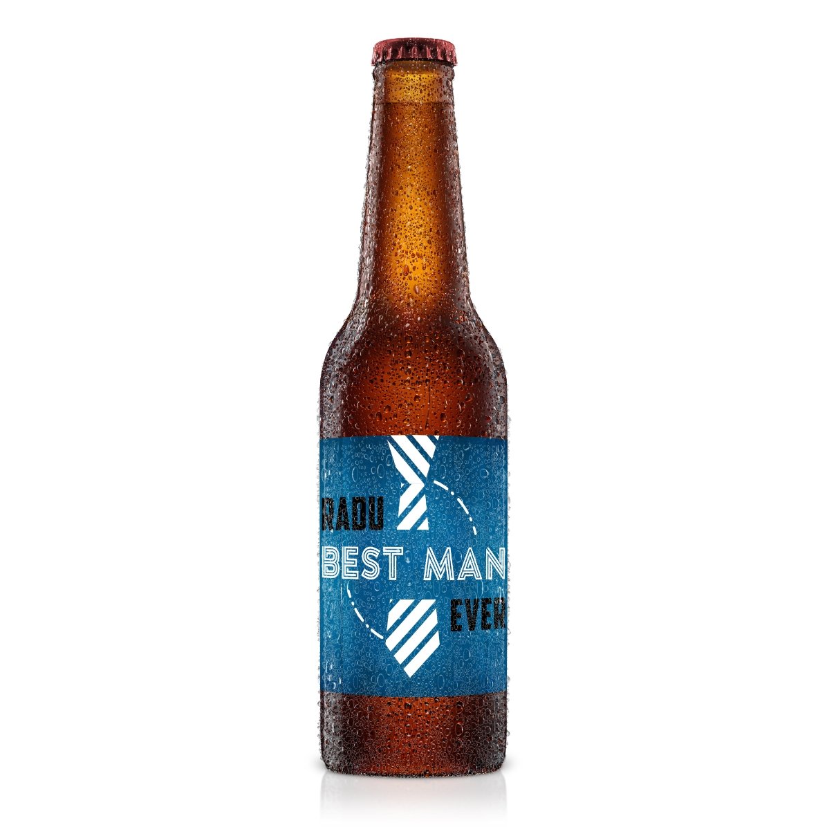 Bier met gepersonaliseerde tekst - Getuige