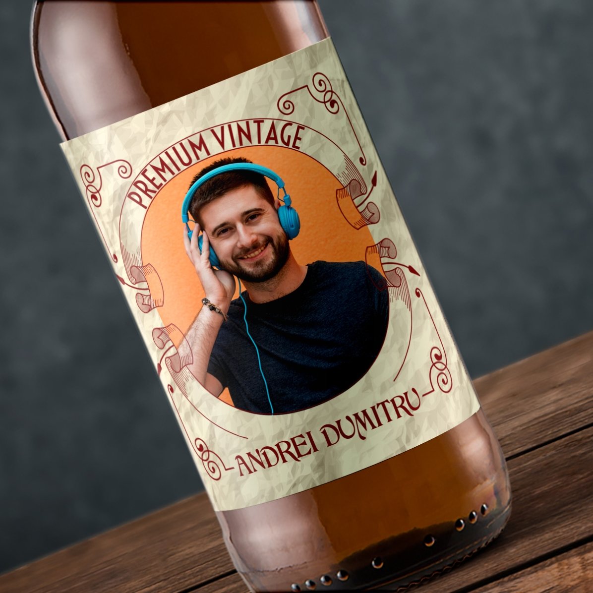 Gepersonaliseerd bier - Premium vintage