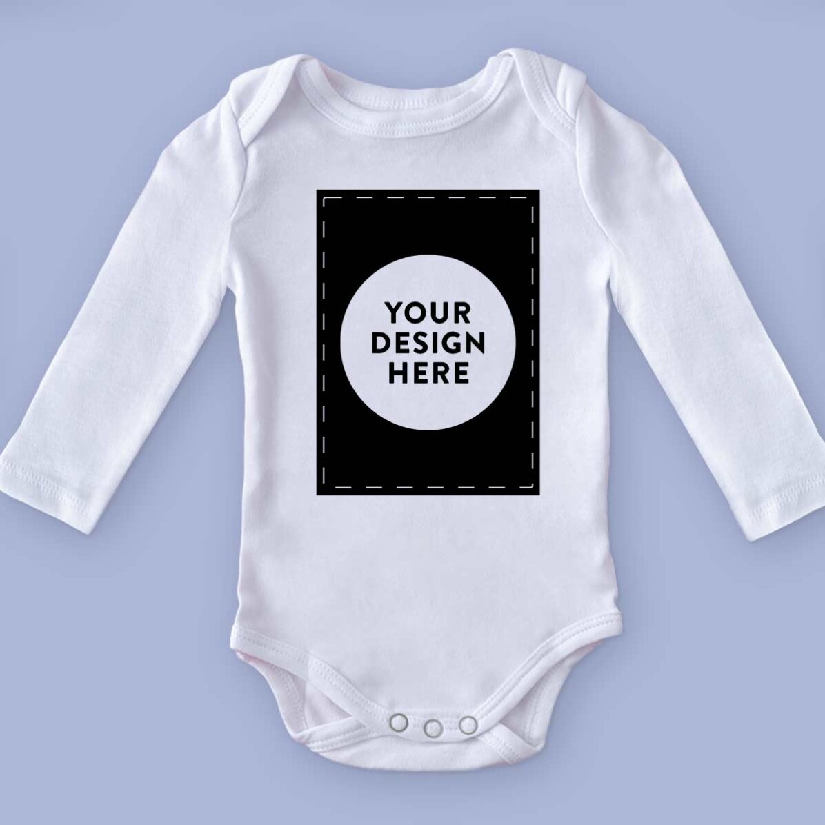 Gepersonaliseerd kinderbody met jouw portretafbeelding