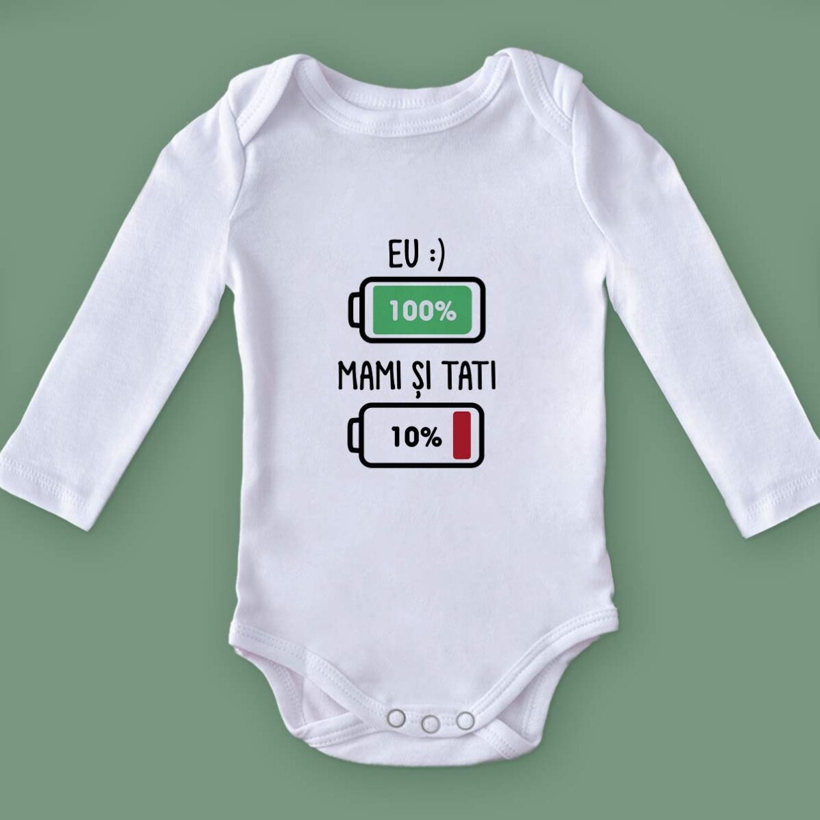 Gepersonaliseerd kinderpakje met tekst - Baterie