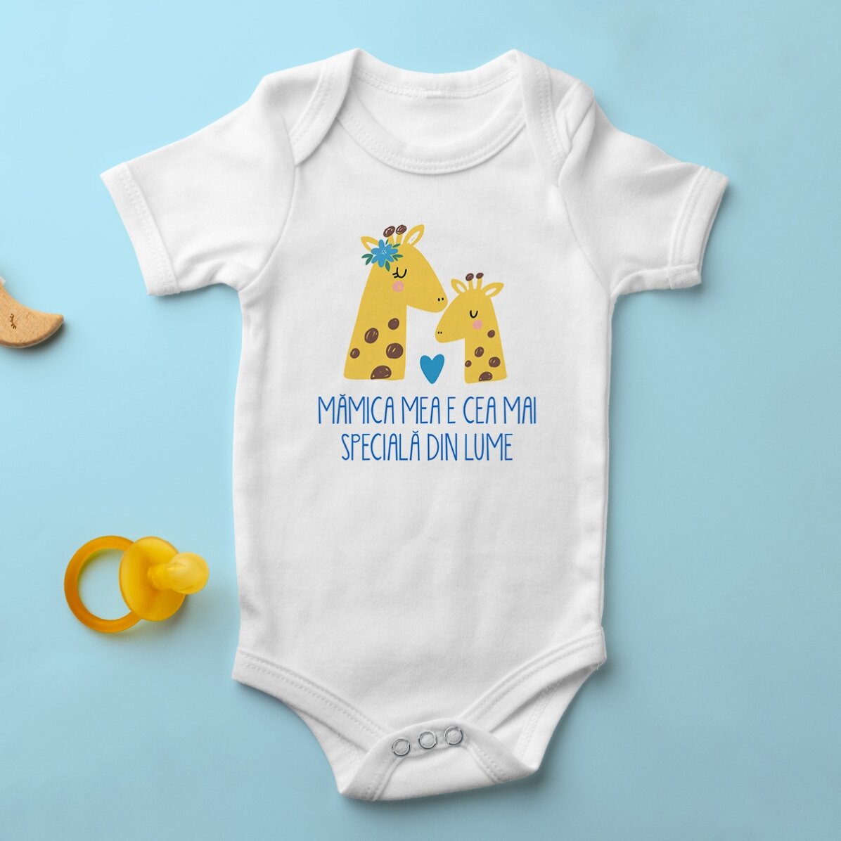 Gepersonaliseerd kinderpakje met een boodschap voor moeders