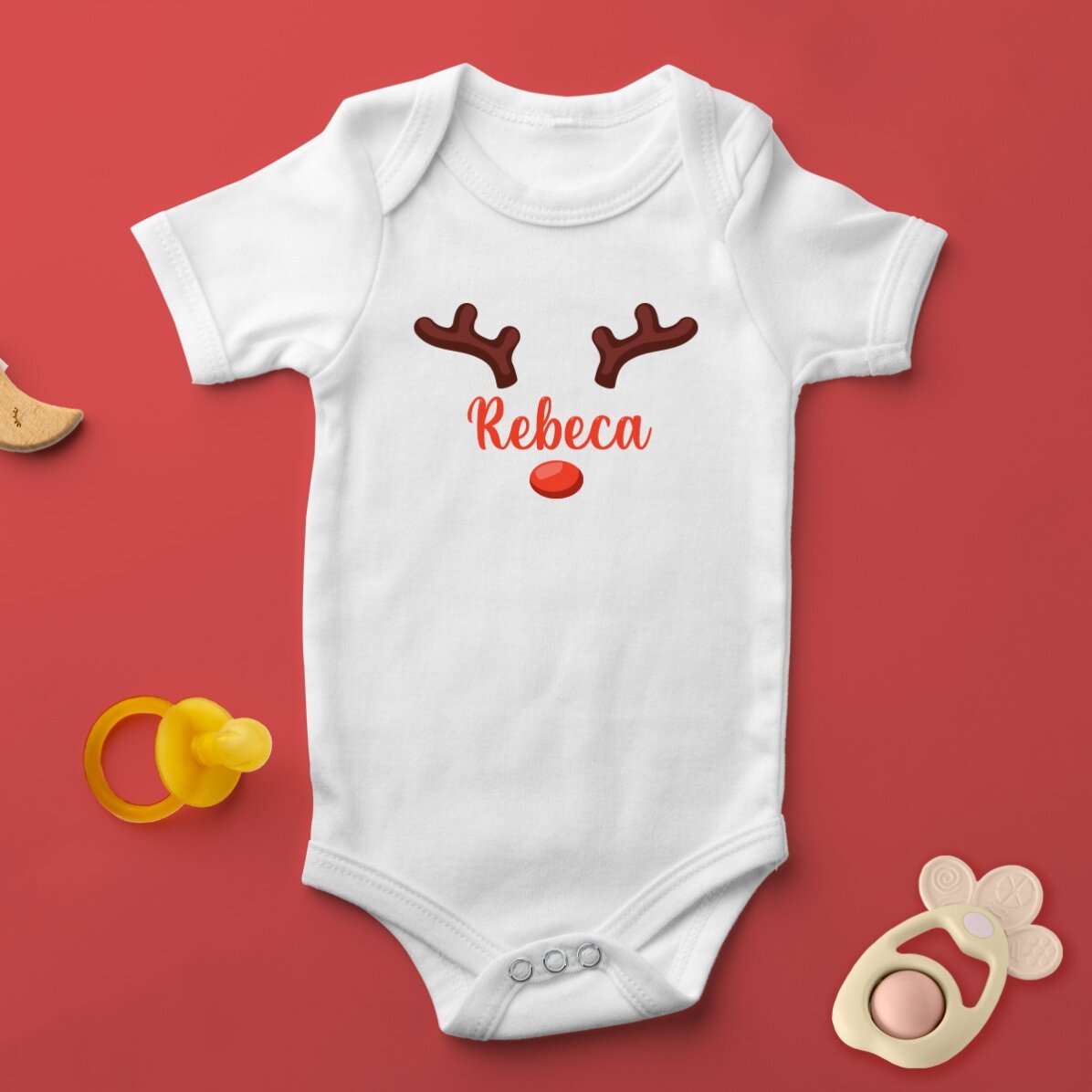 Body voor kinderen, gepersonaliseerd met naam - Ren