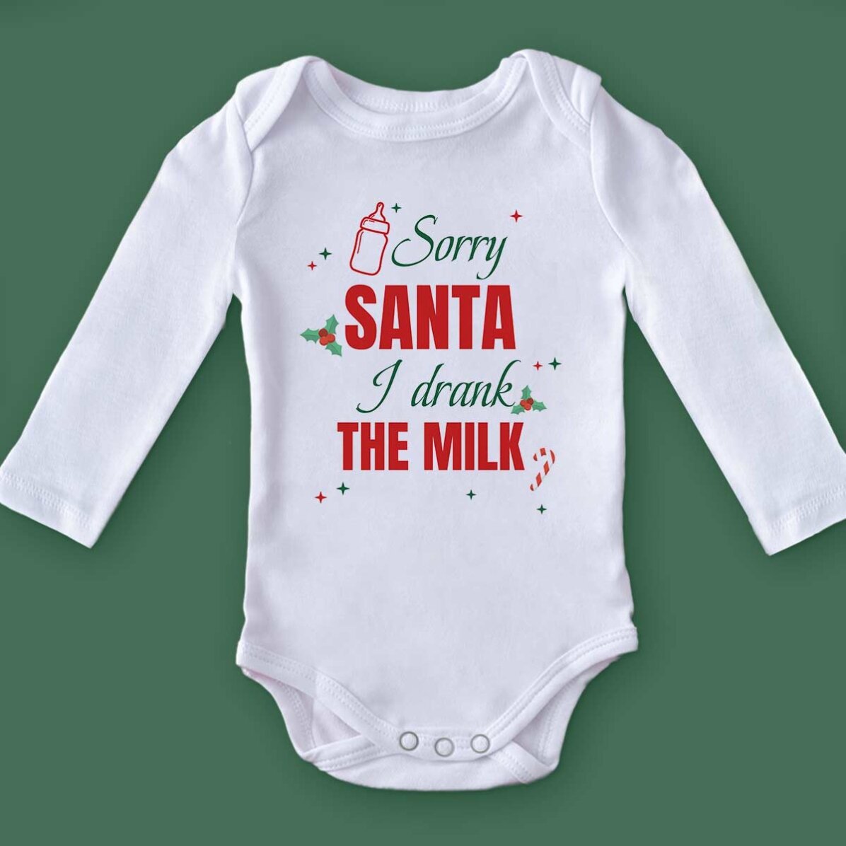 Gepersonaliseerd kinderpakje met tekst - Sorry Santa