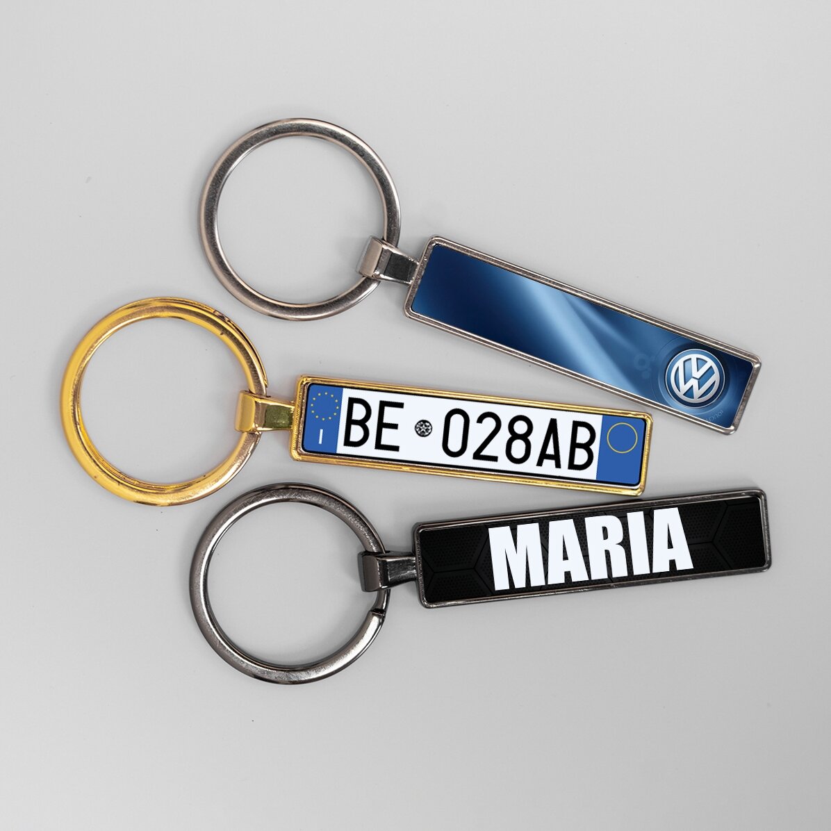 Gepersonaliseerde sleutelhanger met Italiaans kenteken