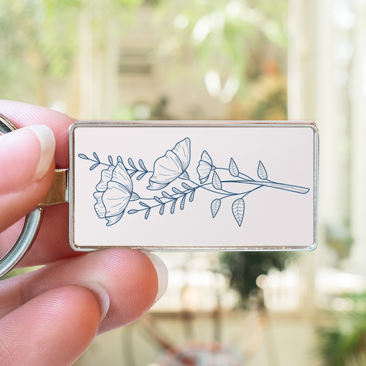 Gepersonaliseerde sleutelhanger met naam