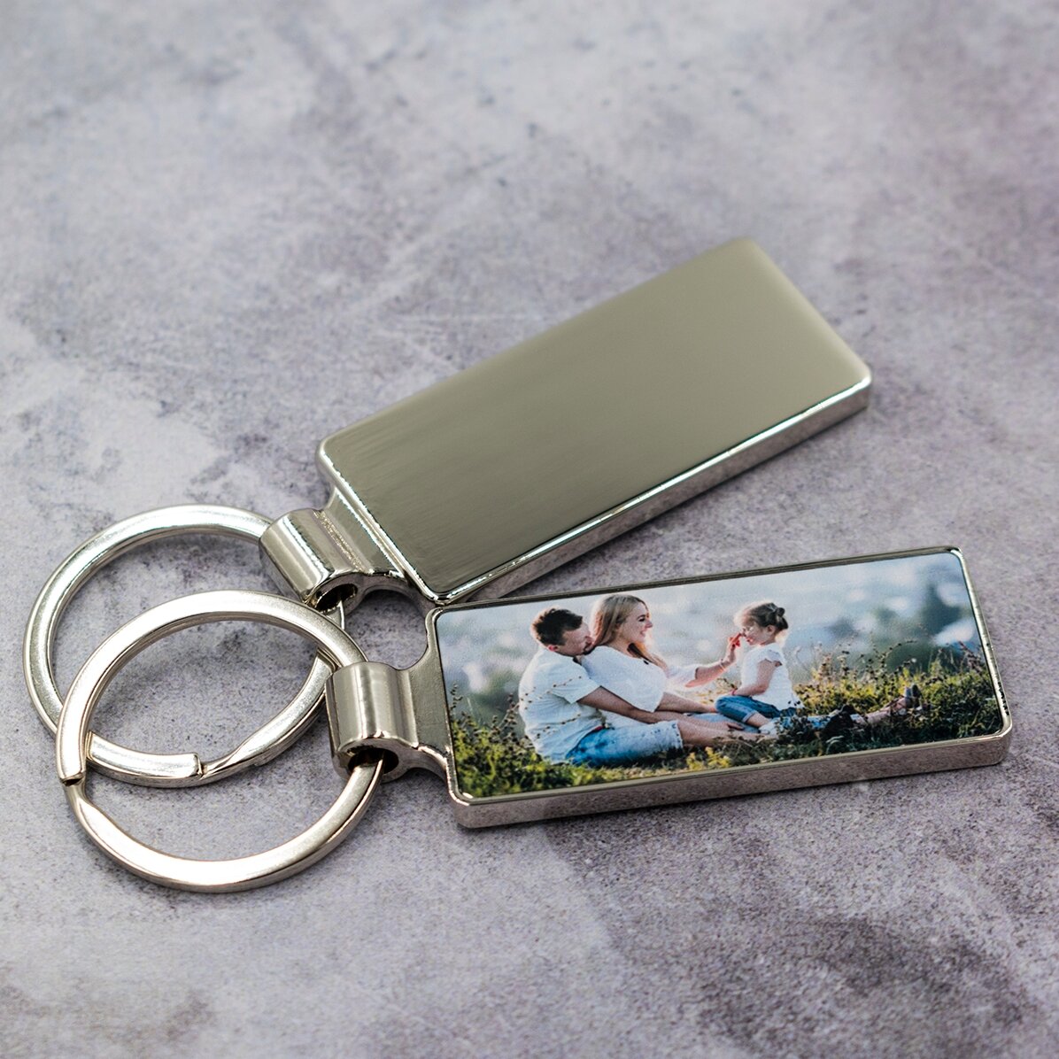 Gepersonaliseerde sleutelhanger met een foto