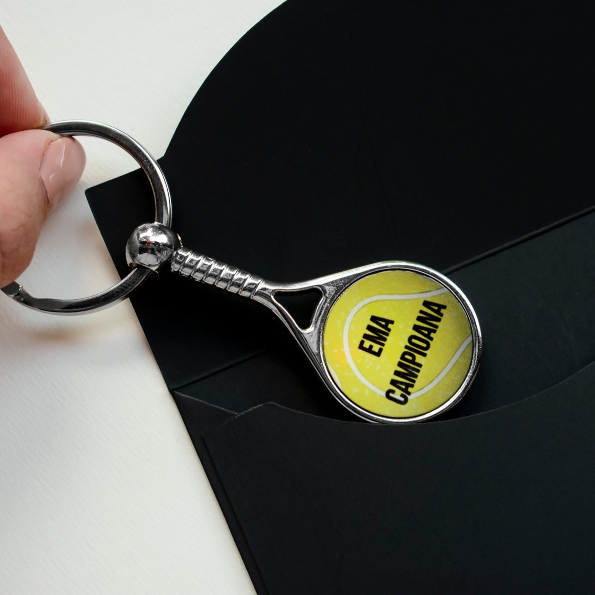 Gepersonaliseerde sleutelhanger met tekst - Baby
