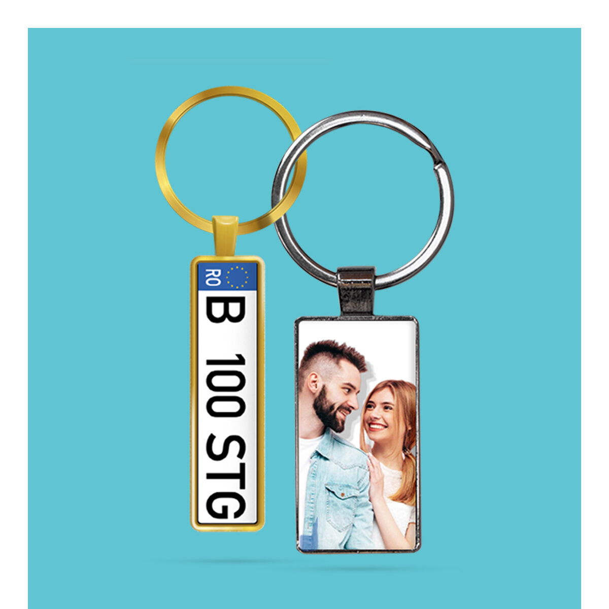 Gepersonaliseerde sleutelhangers