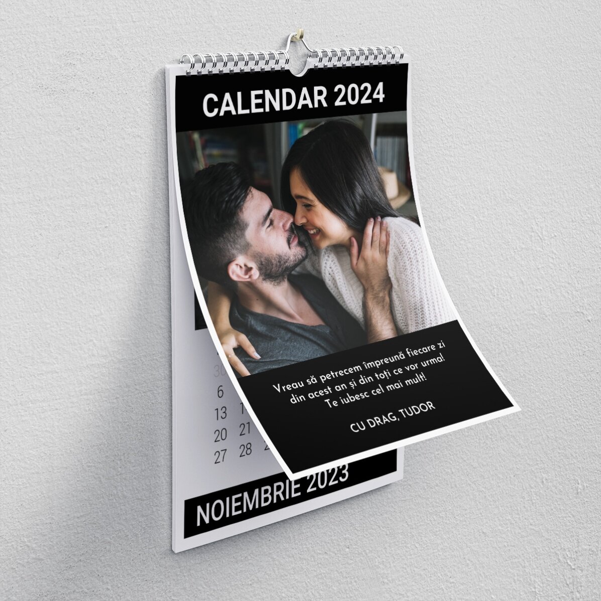 Gepersonaliseerde kalender met foto’s voor je dierbaren