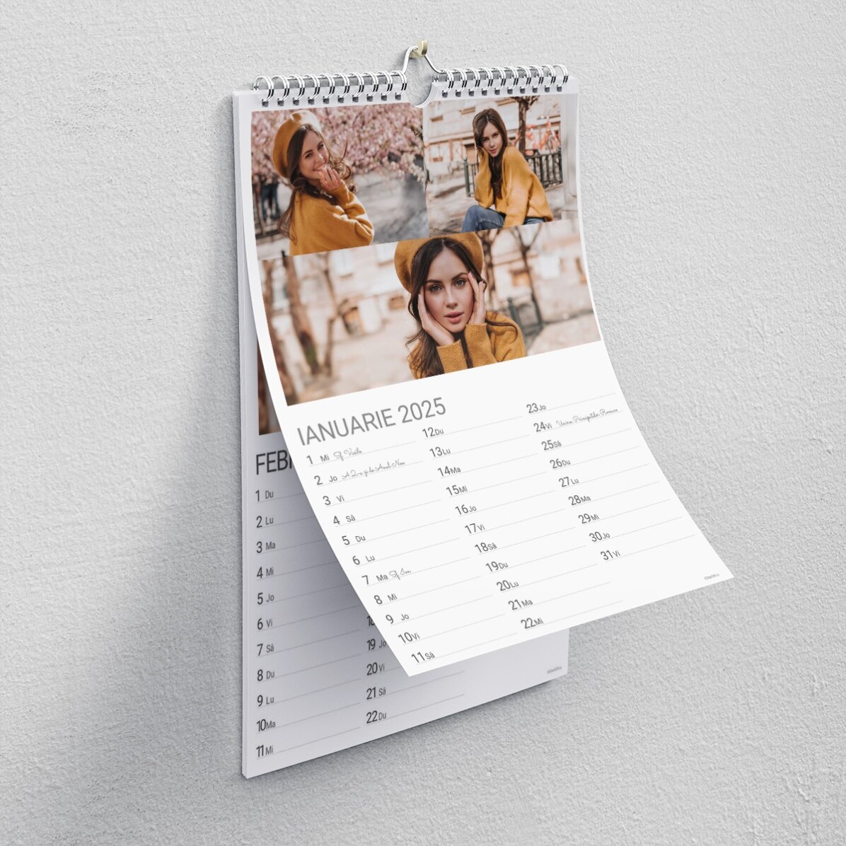 Gepersonaliseerde kalender met foto