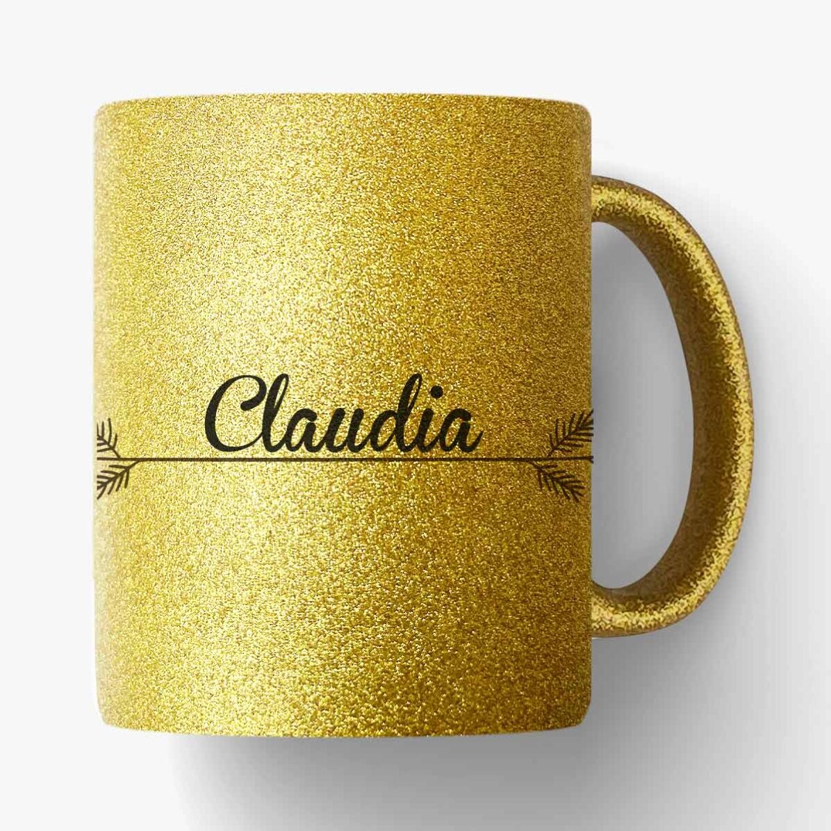 Personalised mug with message - Glob Merry Christmas